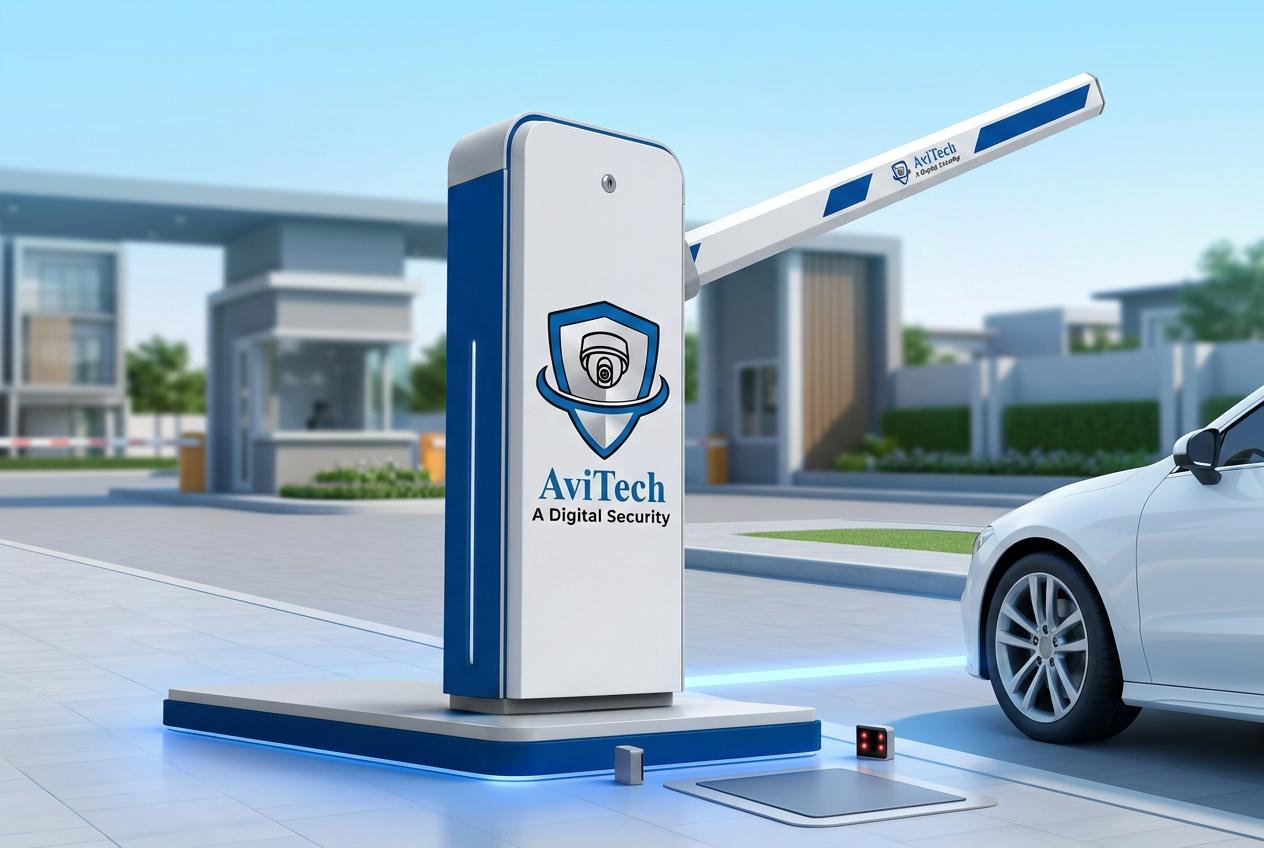 Automated Boom Barrier Gate